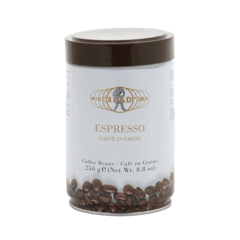Miscela d’Oro Espresso in Grani Beans [8.8 oz. can]