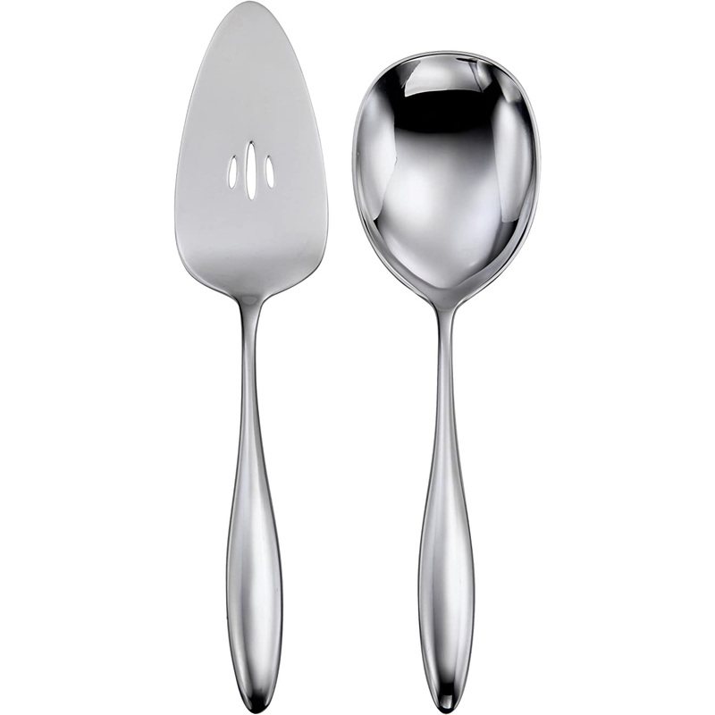 Oneida Asteria 2 Piece Entertainment Set Quality 18/10 Stainless Flatware
