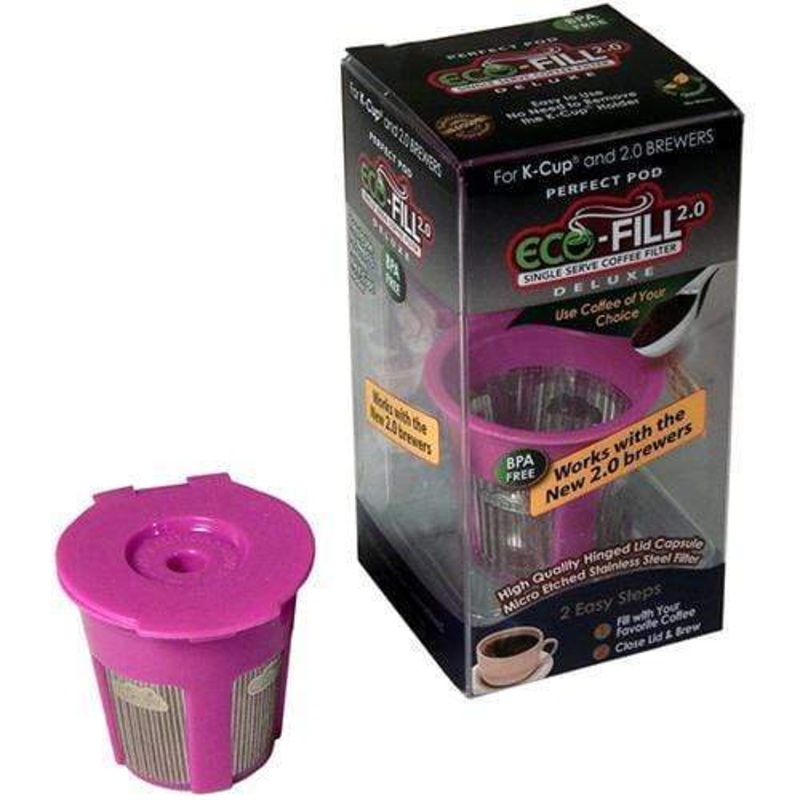 Perfect Pod Eco-Fill Permanent Filter for Keurig 2.0 Brewer
