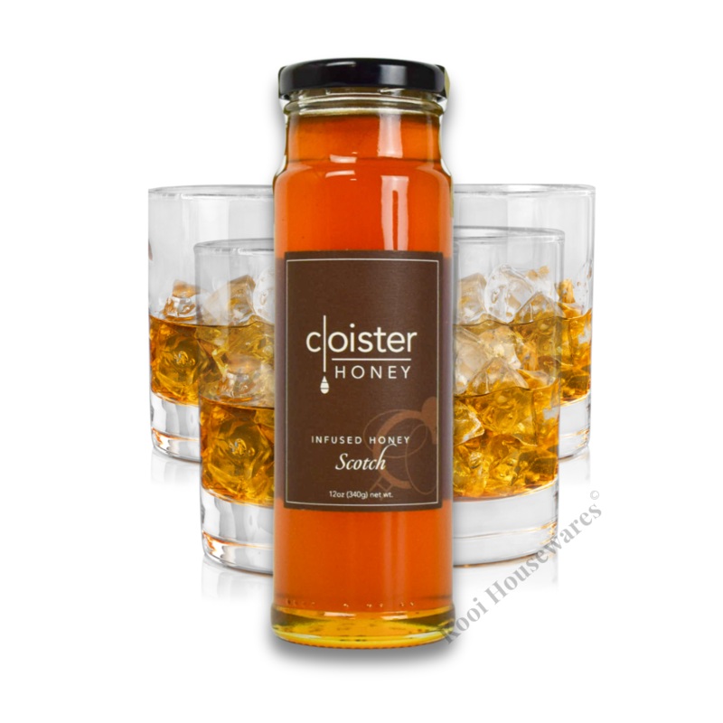 Scotch Infused Raw Honey from Cloister Honey