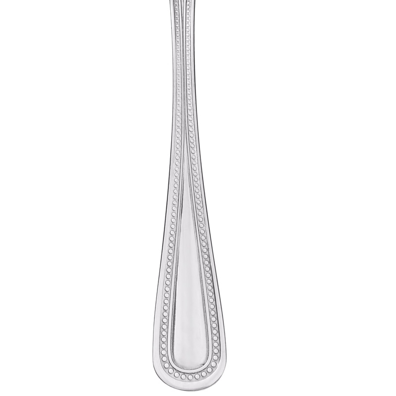 Acopa Milton 6 1/2″ 18/0 Stainless Steel Medium Weight Salad Fork – 12/Pack