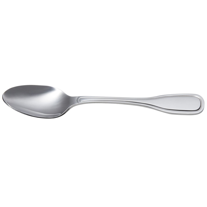 Arcoroc FG706 Capitale 7 1/2″ 18/0 Stainless Steel Heavy Weight Dessert Spoon by Arc Cardinal – 12/Pack