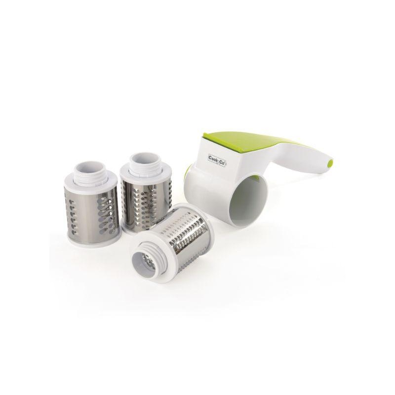 BergHOFF Essentials 4pc Rotary Cheese Grater Set, 8″