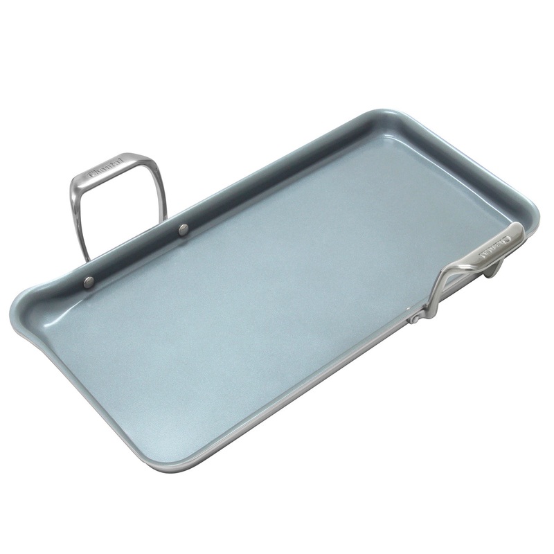 Chantal Induction 21 Tri-Ply Griddle w/ Ceramic Coating – 19.09″ x 9.52″