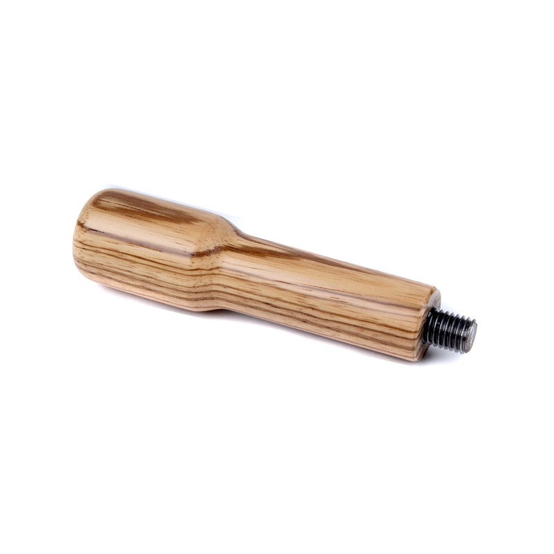 Custom Wood Portafilter Handle – Profitec/Rocket – Zebra Wood | Arnold Wood Working ZWDPFHANDLE