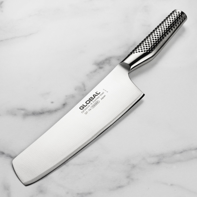 Global 8″ Heavyweight Nakiri Knife