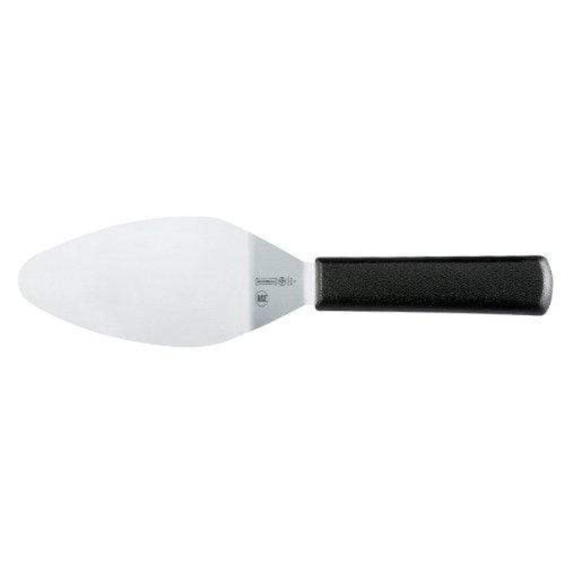 Mundial Stainless Steel 5in x 3in Pie Server with Black Handle