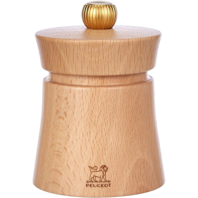 Peugeot Baya Natural Salt Mill – 8cm/3″