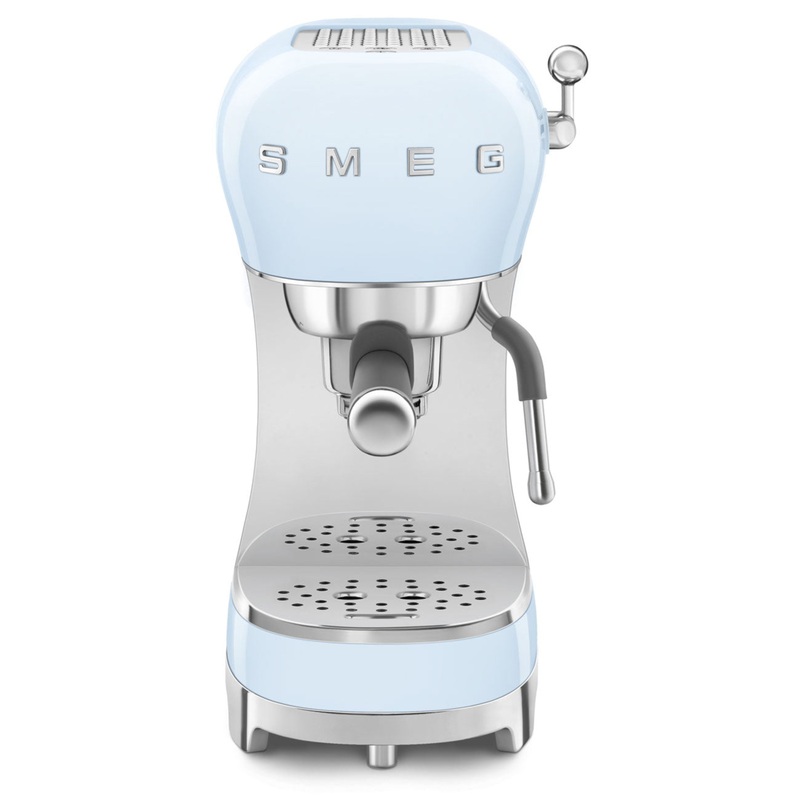 Smeg 50’s Retro Style Aesthetic Espresso Coffee Machine, Pastel Blue