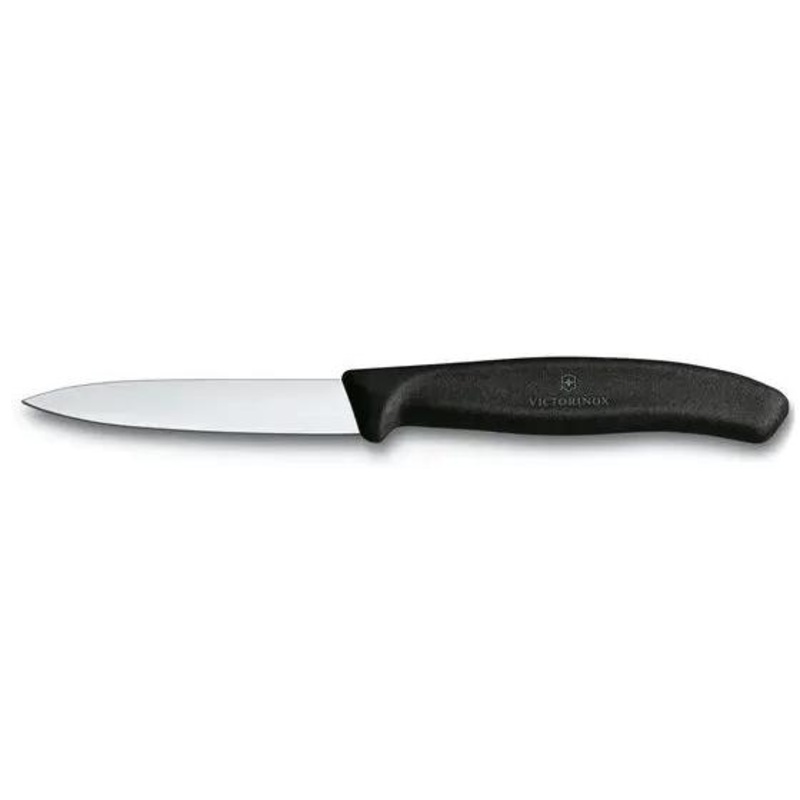 Victorinox Swiss Classic 3.25″ Straight Paring Knife with Black Handle