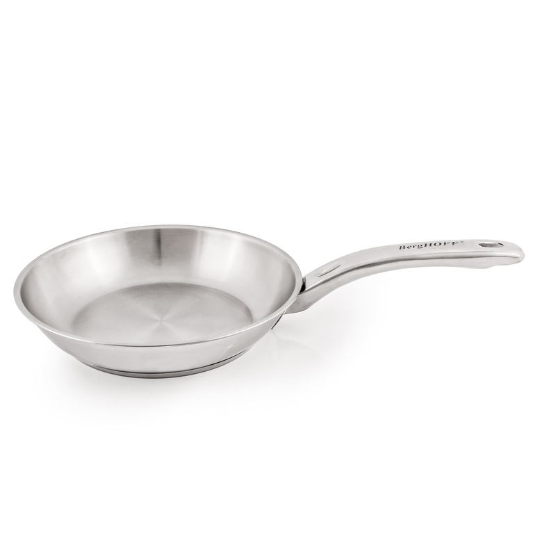 BergHOFF Belly Shape 18/10 Stainless Steel 8″ Fry Pan