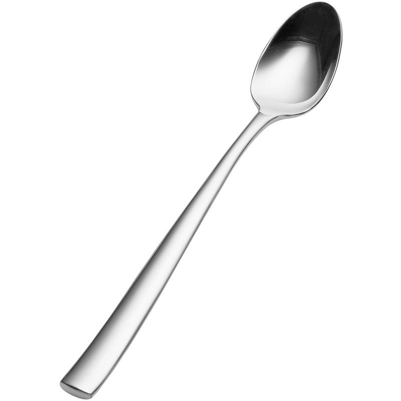 Bon Chef S3002 Manhattan 8″ 18/10 Stainless Steel Extra Heavy Iced Tea Spoon – 12/Pack