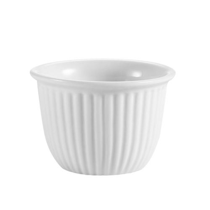 CAC 6 oz Fluted Custard Cup