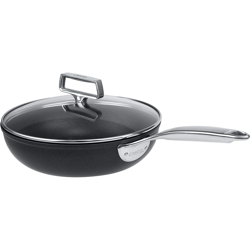 Cristel Castel’Pro Ultralu – 2 Qt. Non-Stick Saut Pan w/Lid