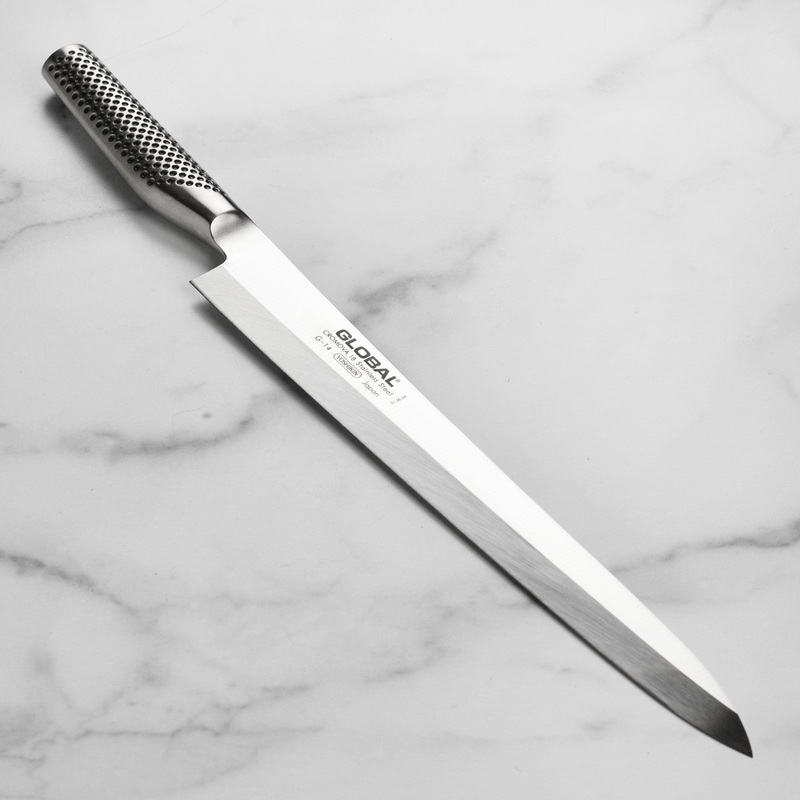 Global 12″ Single Bevel Sashimi Knife