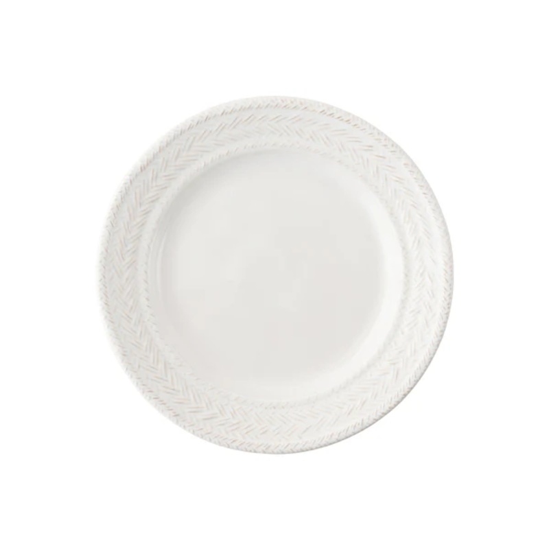 Juliska Le Panier Side/Cocktail Plate – Whitewash