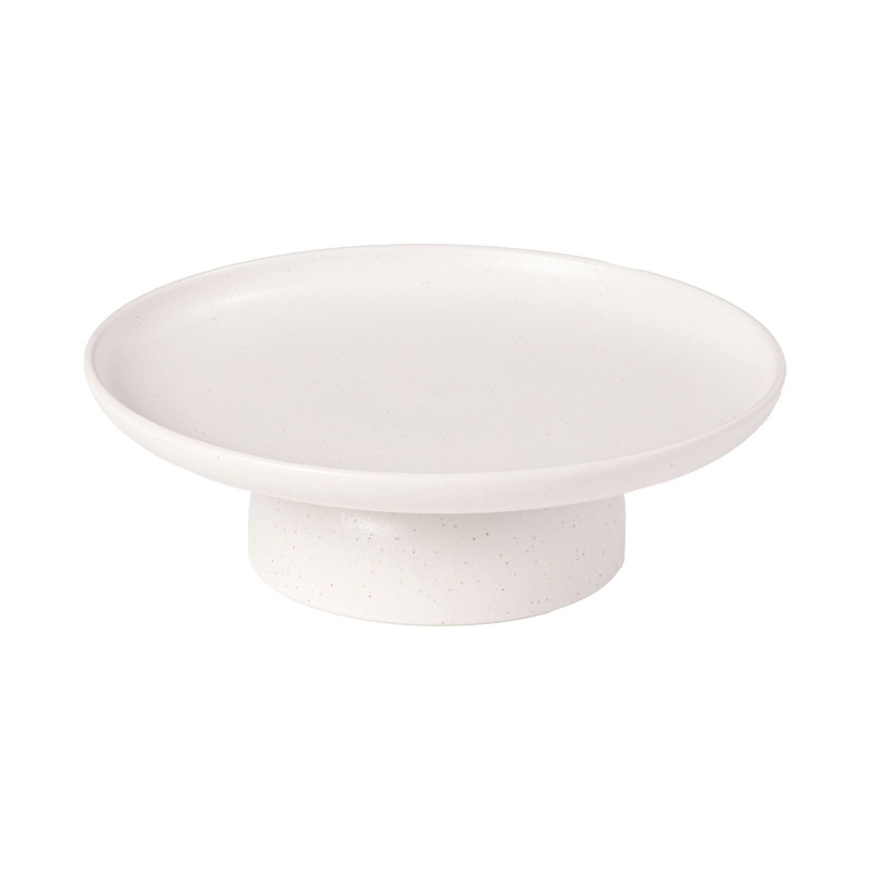 Pacifica Footed Plate – Salt