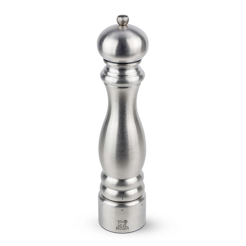 Peugeot Paris Chef u’Select 12-Inch Pepper Mill, Stainless Steel