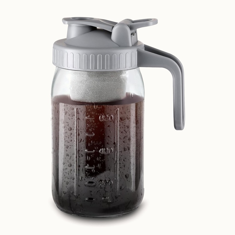 Premium Cold Brew Coffee Maker  Mason Jar Pitcher