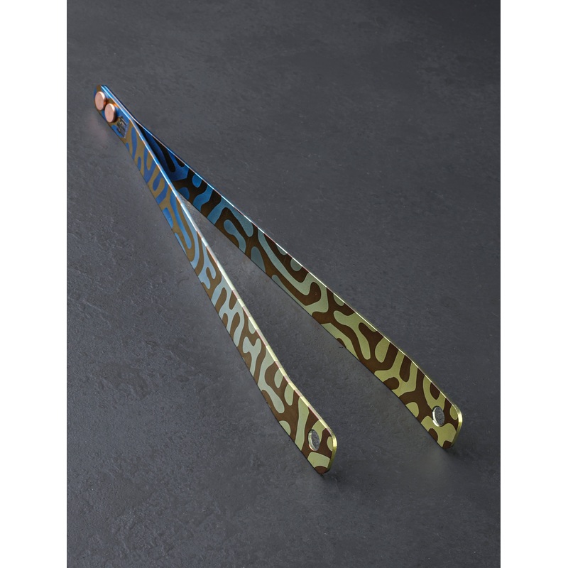 Deluxe Titanium Kitchen Tongs