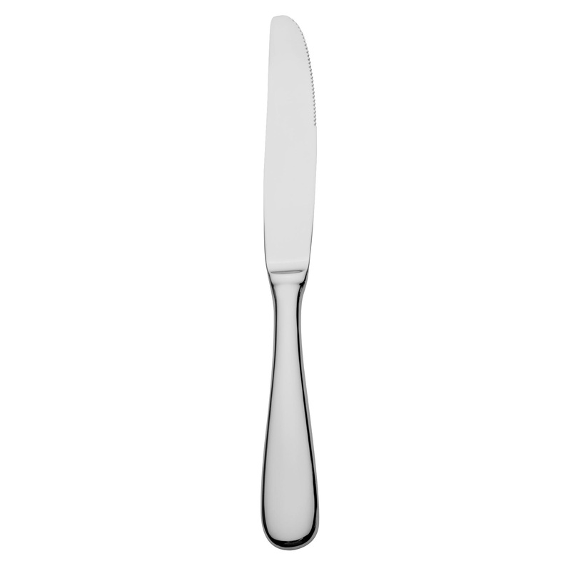 Oneida T148KDVF Baguette 9 7/8″ 18/10 Stainless Steel Extra Heavy Weight Table Knife – 12/Pack