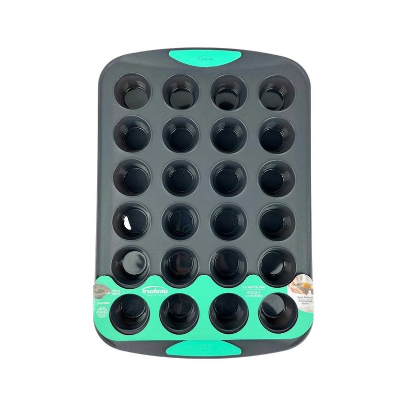 Silicone Mini Muffin Pan – Mint