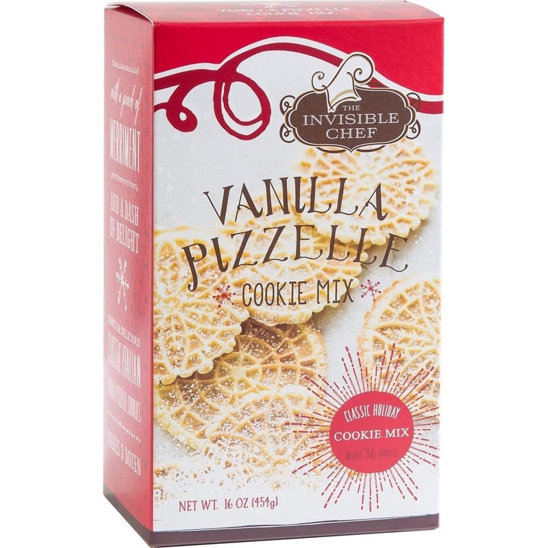 The Invisible Chef Vanilla Pizzelle Mix, 16 oz