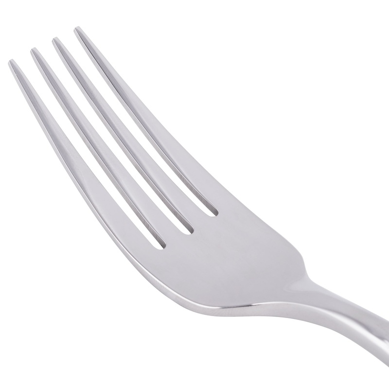 World Tableware 931 027 Chivalry 18/8 Extra Heavy Weight Stainless Steel 8 1/8″ Dinner Fork – 12/Pack