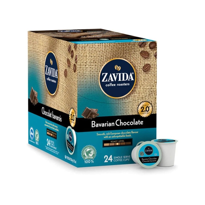 Zavida Bavarian Chocolate Single-Serve Coffee Pods (Case of 96)