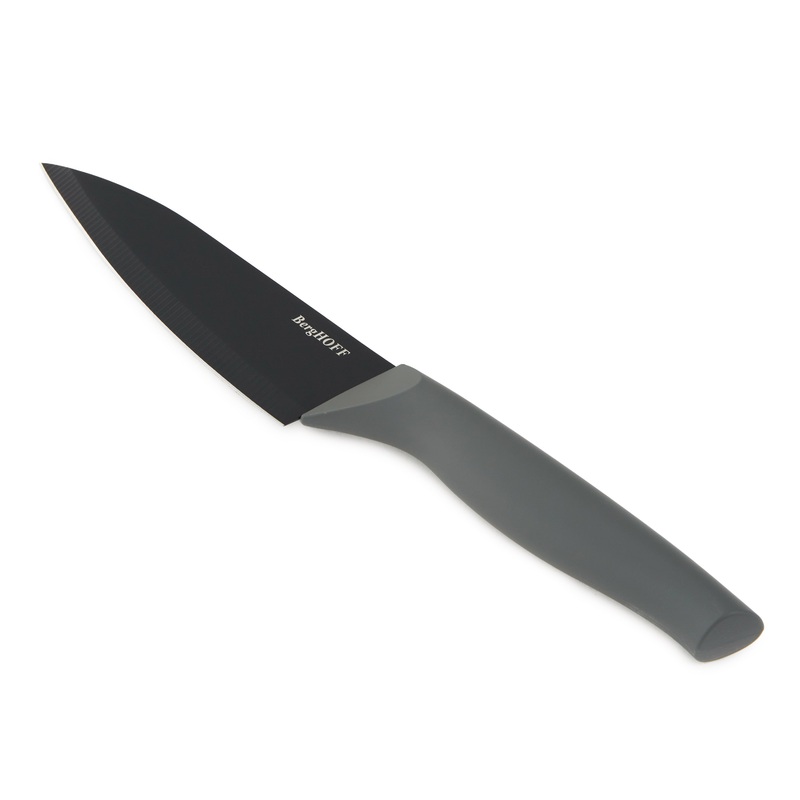 BergHOFF DiNA Vector Nonstick Stainless Steel Chef’s Knife, 5″