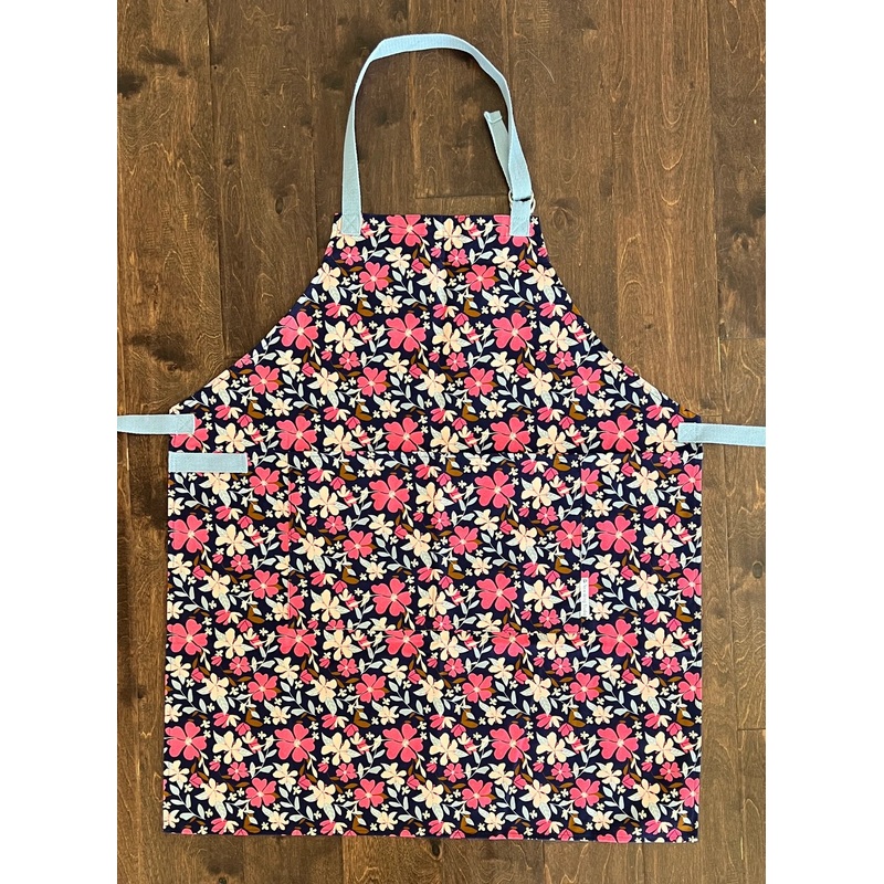 New Wing Studio- Adult Apron Flower Field