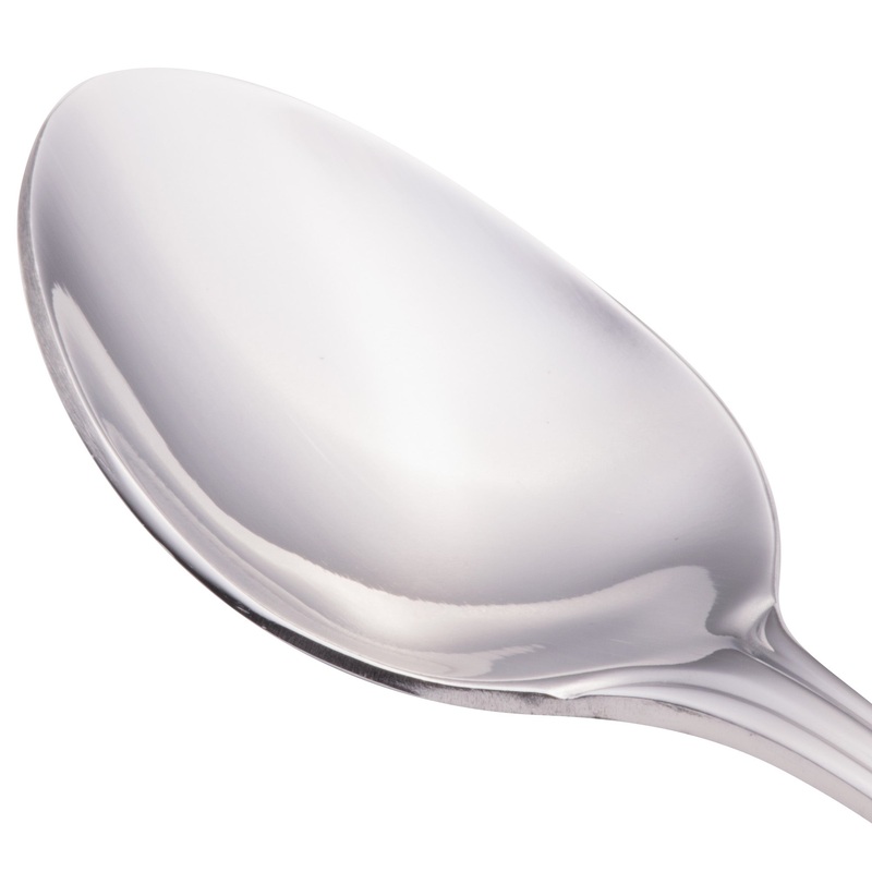 Walco 7901 Balance 6 7/8″ 18/0 Stainless Steel Heavy Weight Teaspoon – 12/Pack