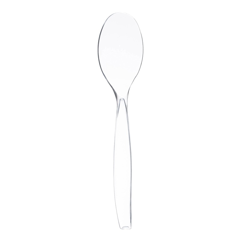 Clear Plastic Serving Spoons