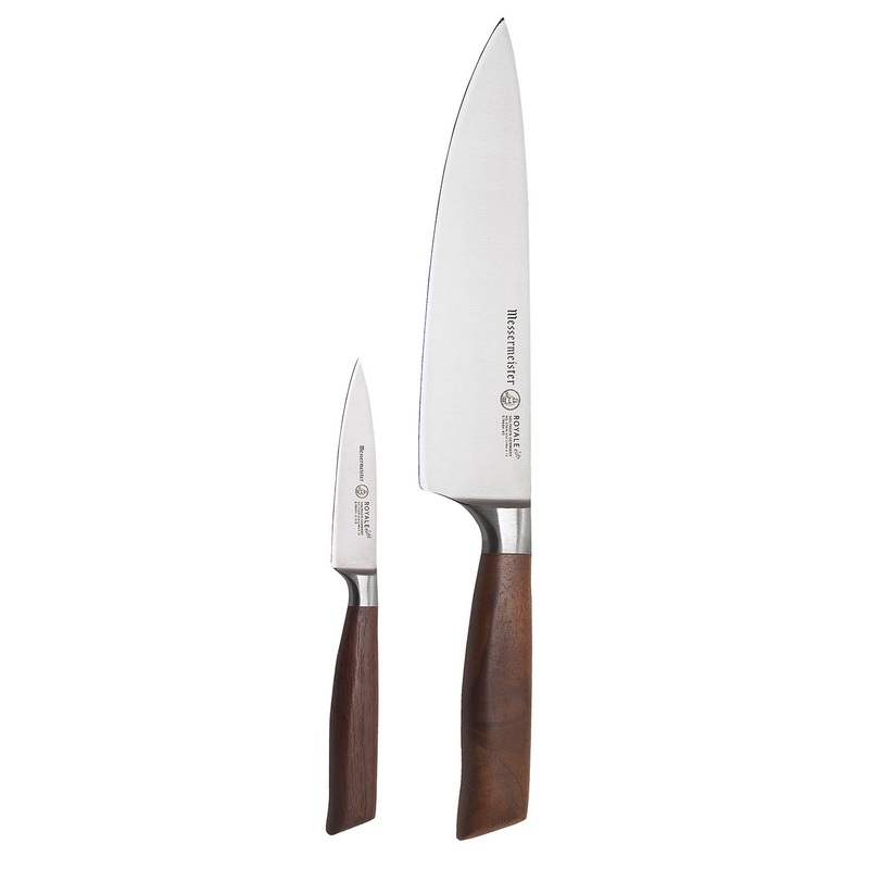 Messermeister Royale Elite 2 Piece Chef’s Knife & Paring Knife Set