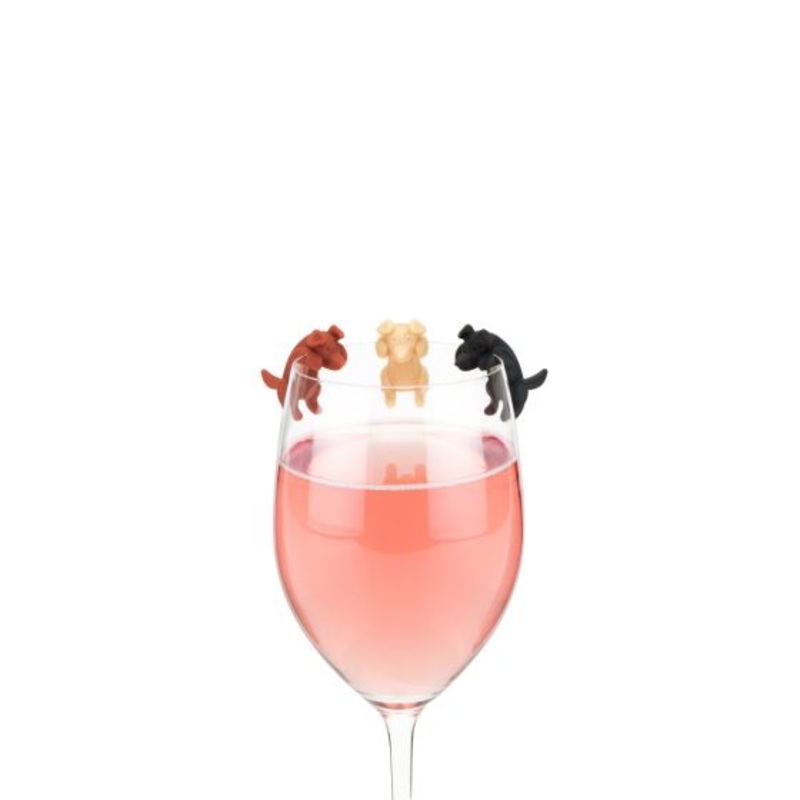Spot On Drink Charms by TrueZoo, Set of 6