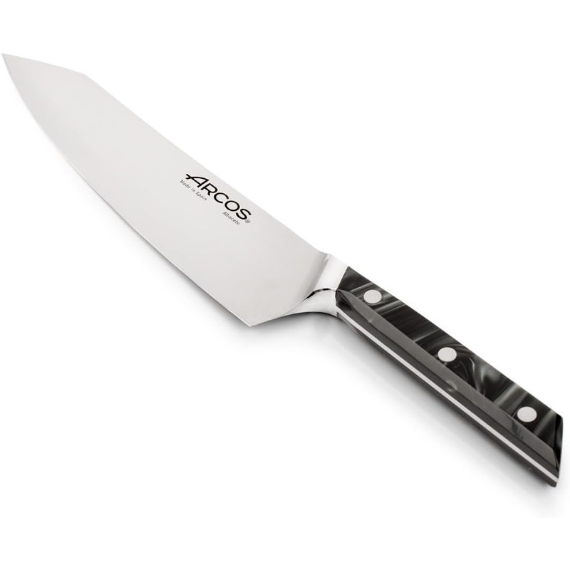 Arcos Eclipse Series – 8″ Chef’s Knife, Black Acrylic Handle