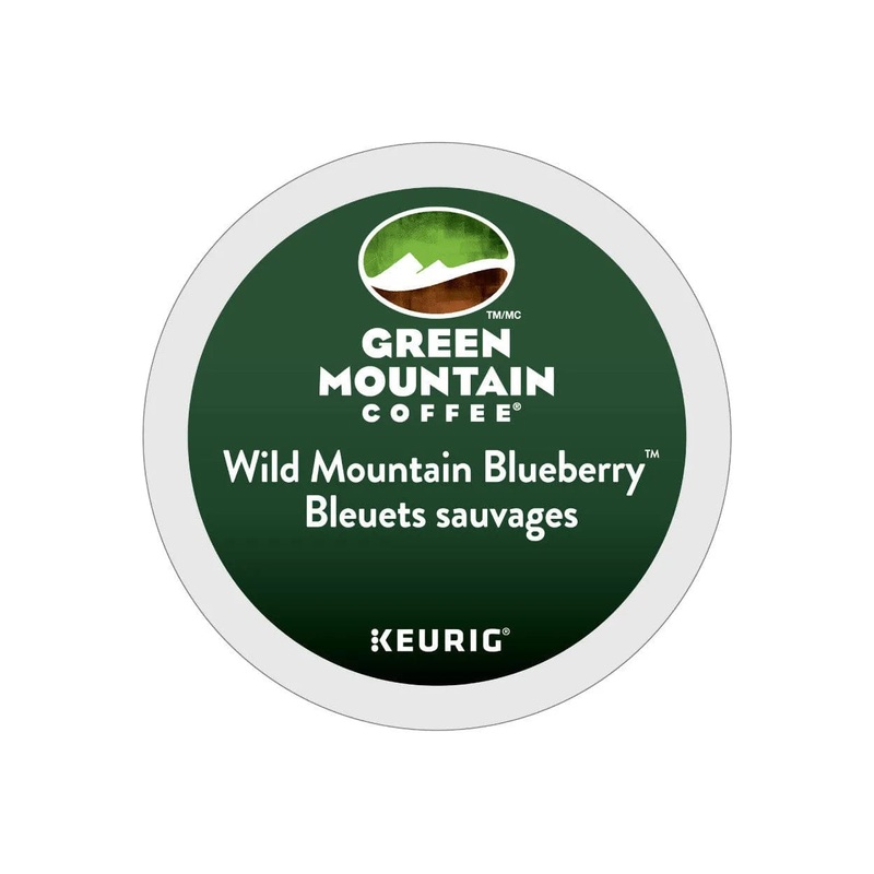 Green Mountain Fair Trade Wild Mountain Blueberry K-Cup Pods (Case of 96)