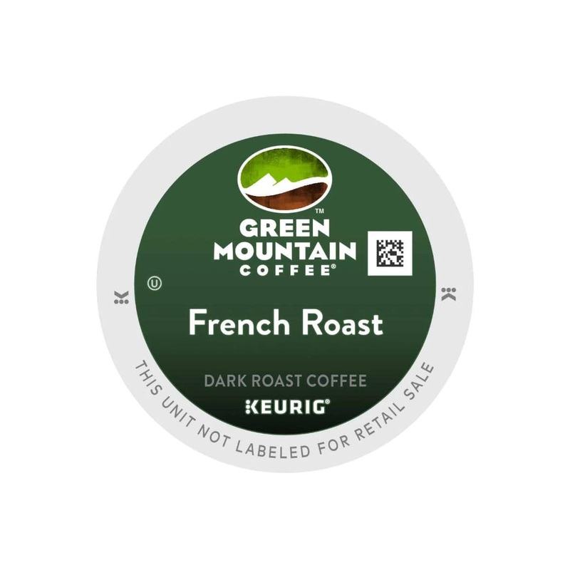 Green Mountain French Roast K-Cup Recyclable Pods (Case of 96)