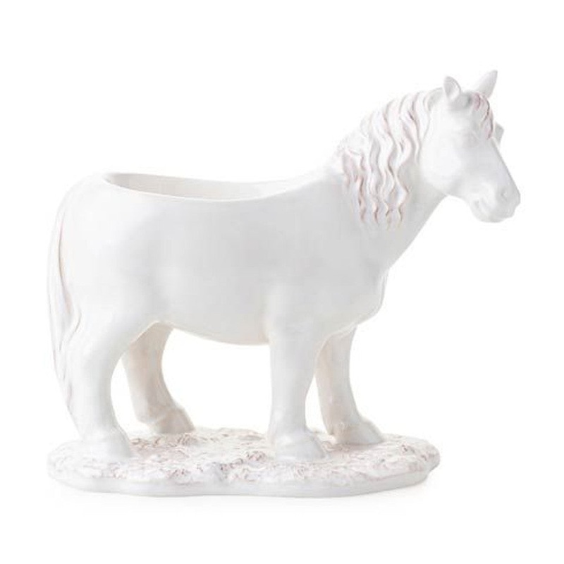 Juliska Clever Creatures Claude Horse Serving Bowl