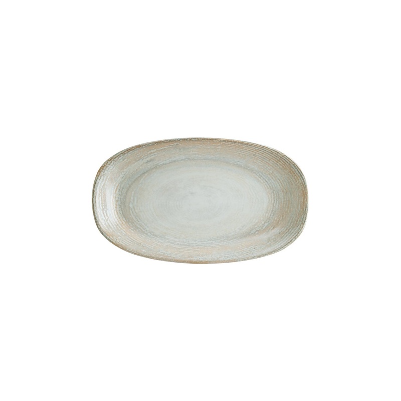 Patera 11.25″ x 6.75″ x h:1.25″ Oval Decorated Porcelain Platter