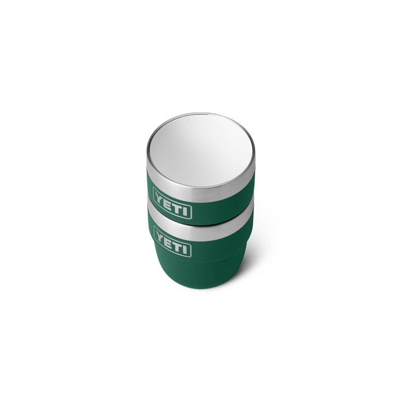 YETI Rambler 4 oz Stackable Cups – Black Forest Green