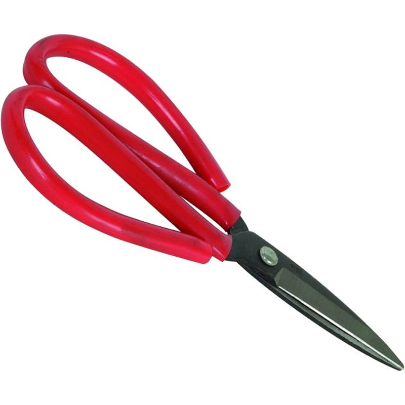7-3/4″ Kitchen Scissors Steel Blade Red Coated Handles Set of 12- Heavy Duty Sharp Kitchen Shears Comfortable Handle Cooking Shears for Kitchen Meat Chicken Fish Poultry Herb Bread