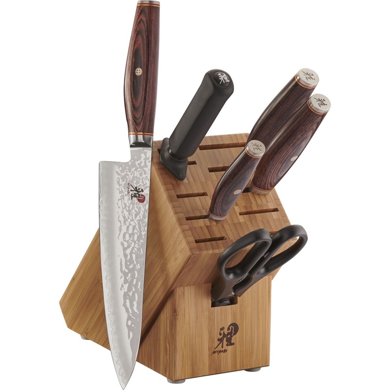 Miyabi Artisan 6000MCT Stainless Steel 7-Piece Knife Block Set