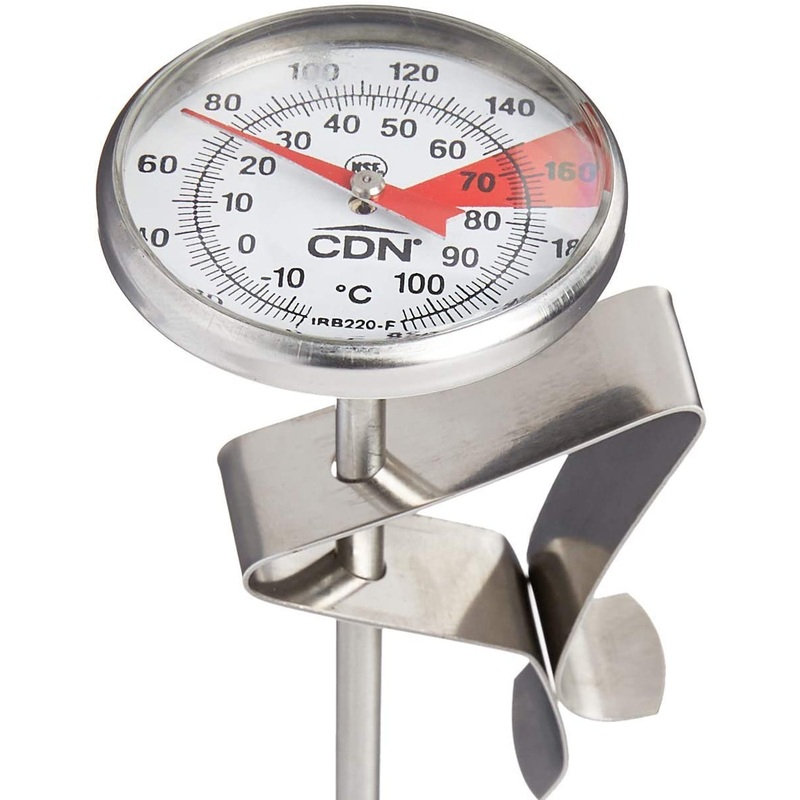 ProAccurate Beverage & Frothing Thermometer, 5”