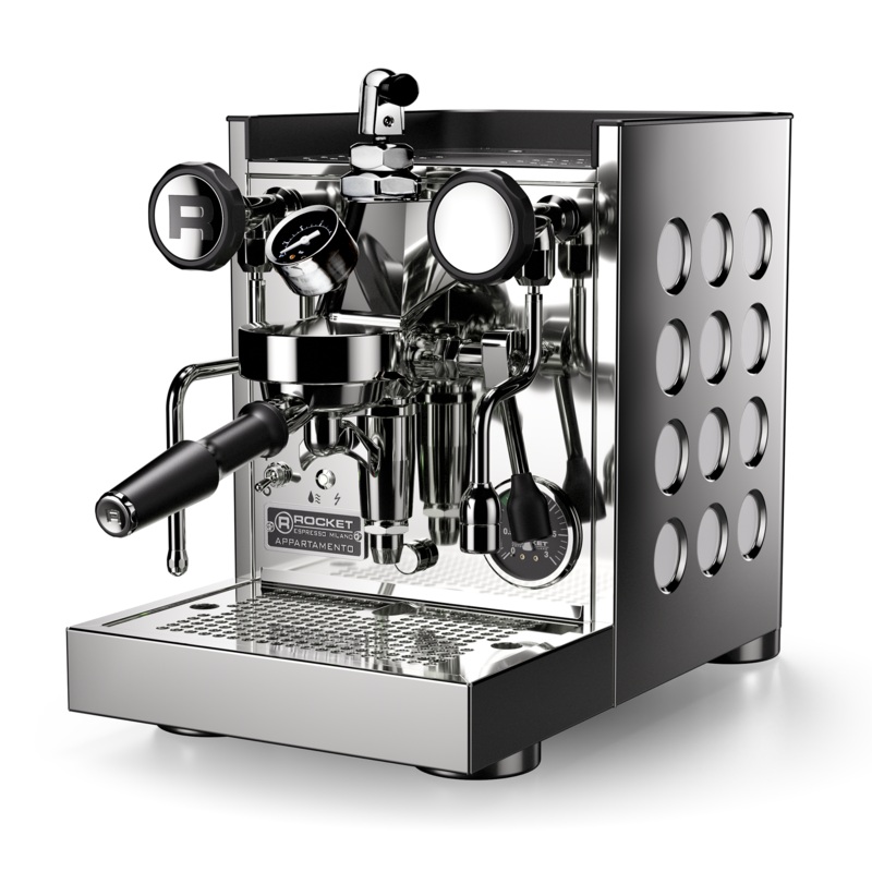 Rocket Espresso Appartamento TCA Espresso Machine with Flow Control – White