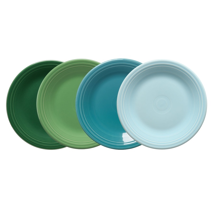 Aegean Classic Rim 10 1/2 Inch Dinner Plate, Set of 4