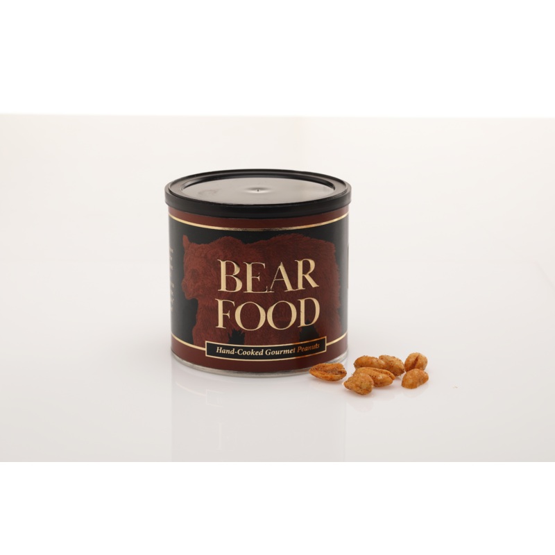 Bear Food Cajun Spiced Gourmet Peanuts, 10oz