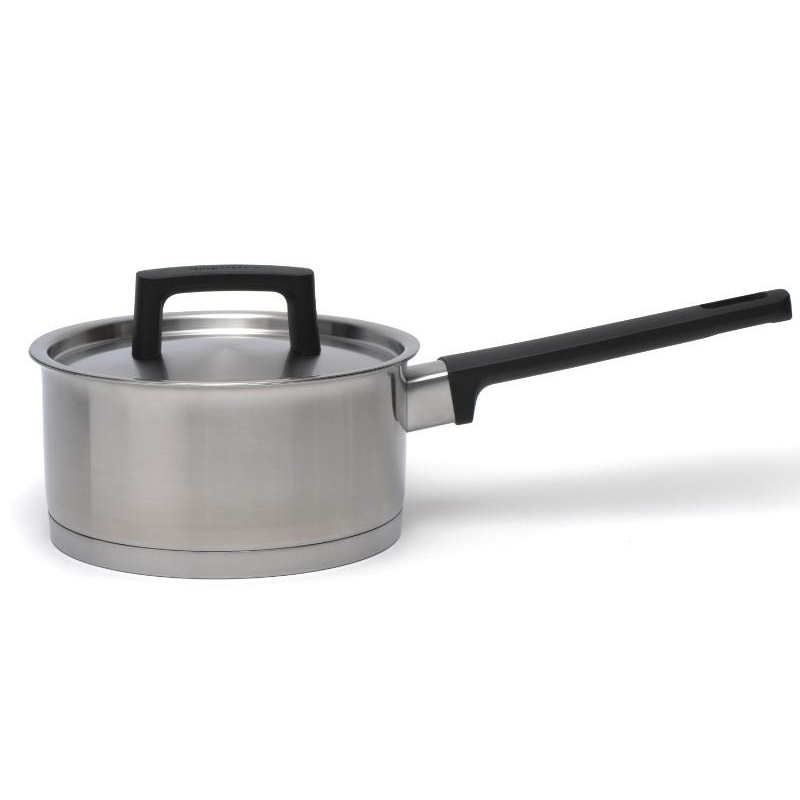BergHOFF Ron 6.25″ 18/10 Stainless Steel Covered Sauce Pan 1.7Qt.