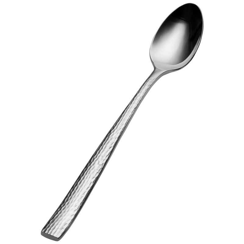 Bon Chef S3902 Scarlett 8″ 18/10 Stainless Steel Extra Heavy Iced Tea Spoon – 12/Pack