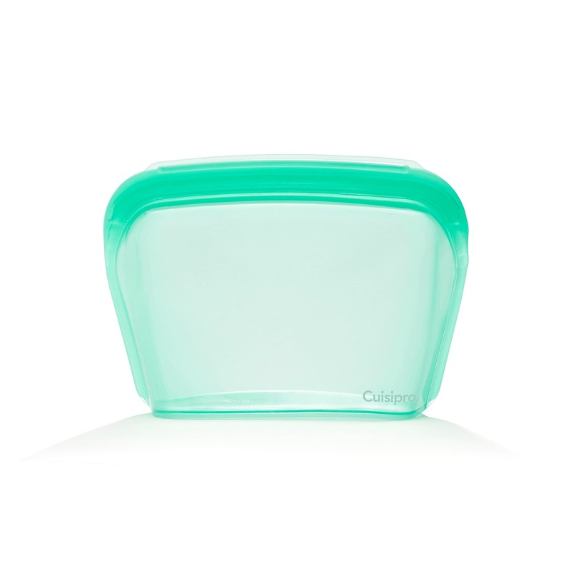 Cuisipro Pack-It Silicone Reusable Stand Up Storage Bag, 1300ml/44 oz